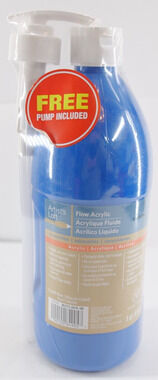 Artist's Loft Flow Acrylic Blue Paint 1QT/‎ 0.94L w/ Free Pump